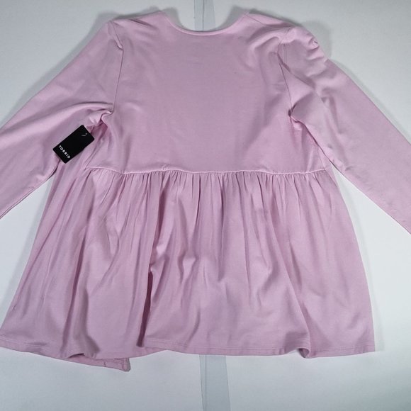 Torrid Super Soft Fleece Jacket Pink 1-14/16 NWT - Picture 6 of 6
